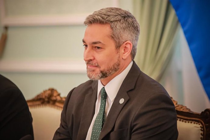 Archivo - Mario Abdo Benítez, presidente de Paraguay