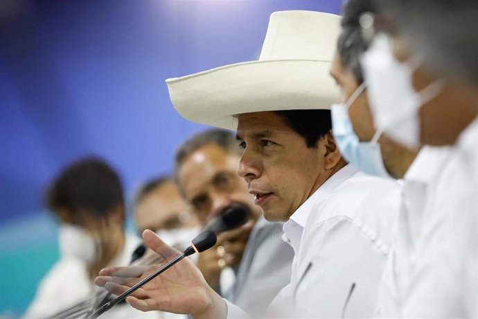 Archivo - El presidente de Perú, Pedro Castillo