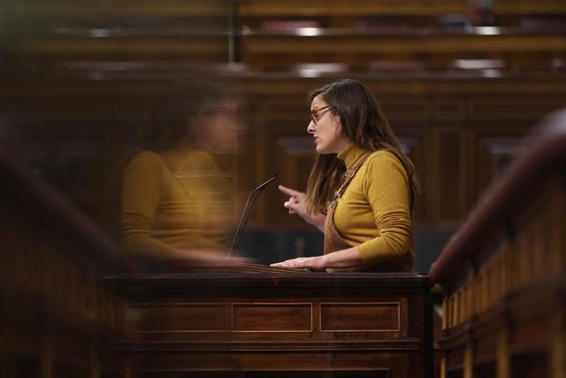 La diputada de la CUP al Congrés Mireia Vehí 