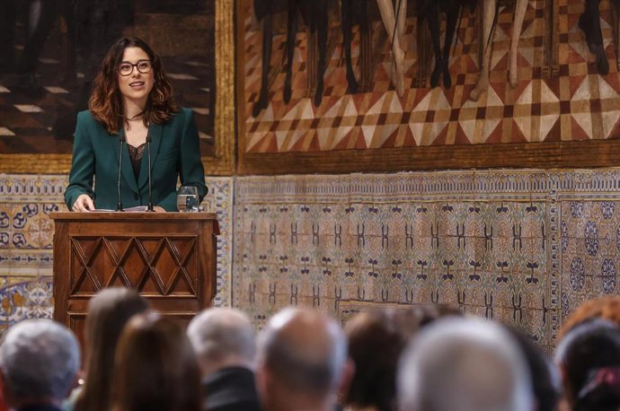 La vicepresidenta y portavoz del Consell, Aitana Mas