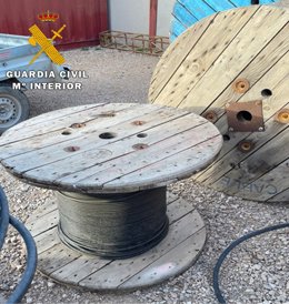 Opc Albacete. Nota De Prensa (Detención De Tres Personas Por Hurto De Cable De Cobre Y Aluminio)