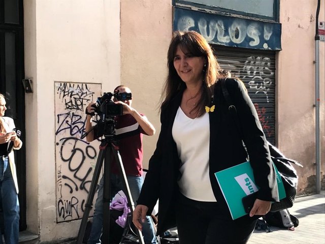 La presidenta de Junts, Laura Borràs