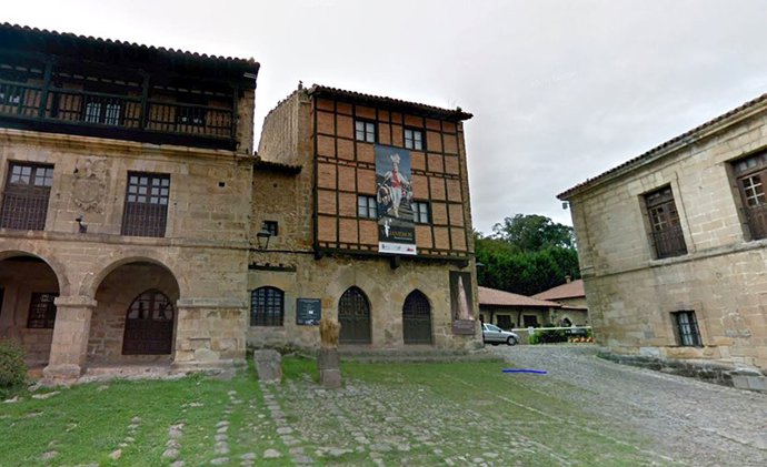 Casa del Águila y la Parra de Santillana del Mar, uno de los espacios que acogerá la exposición de proyectos