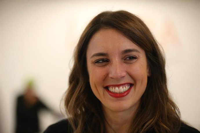 La ministra de Igualdad, Irene Montero, durante el acto sobre Diversidad e Inclusión, en Fundación Diario Madrid, a 20 de octubre de 2022, en Madrid (España). El acto ha sido organizado por la red social Tik Tok.