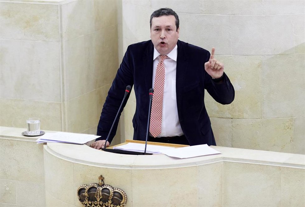 Archivo - El portavoz del PP en el Parlamento de Cantabria, Íñigo Fernández
