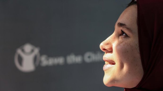 Sara, Generation Hope child hearing in Gaza