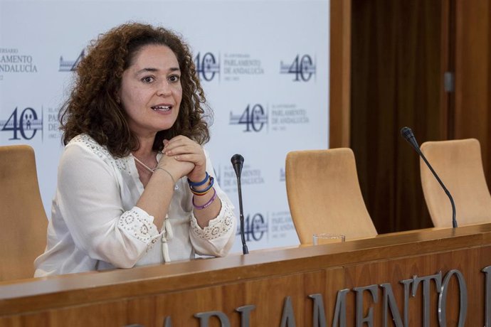 La portavoz de Por Andalucía en el Parlamento de Andalucía, Inmaculada Nieto, en una imagen de archivo. 