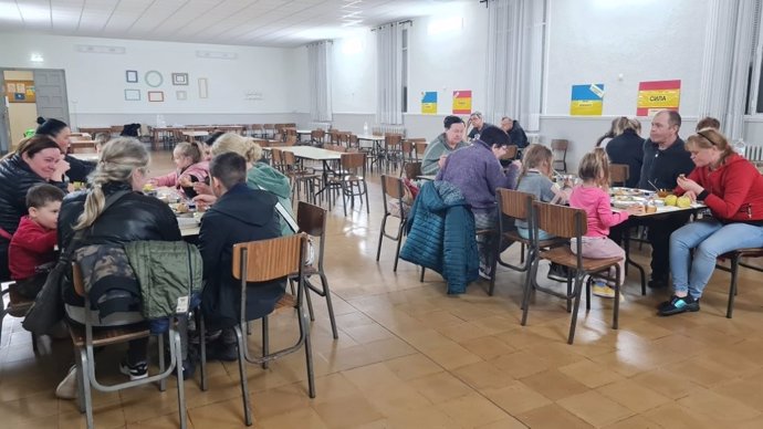 Archivo - El Seminario de Tarazona acoge a 23 refugiados ucranianos más.