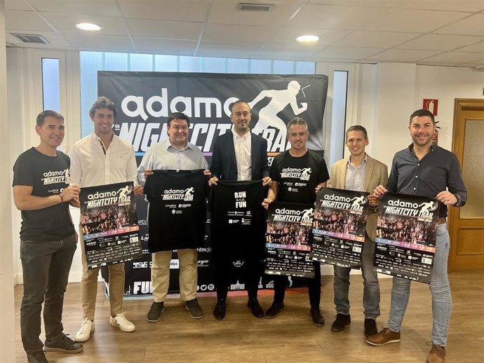 Presentación  de la Adamo Night City Trail