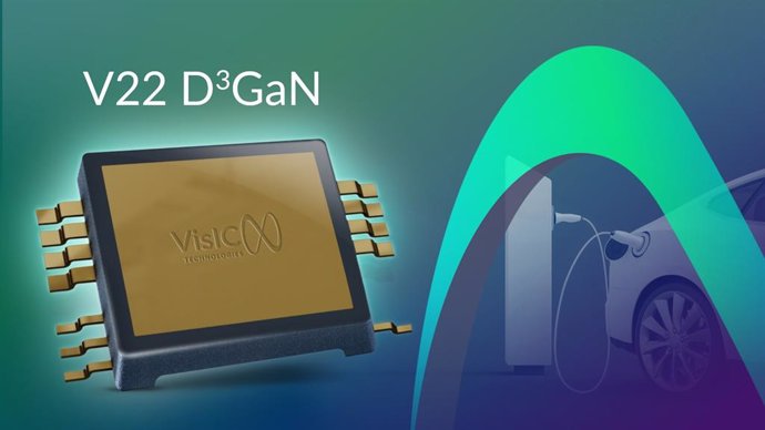 VisICs 2nd generation, lowest RDS (on) D3GaN (Direct Drive D-Mode) V22 switch