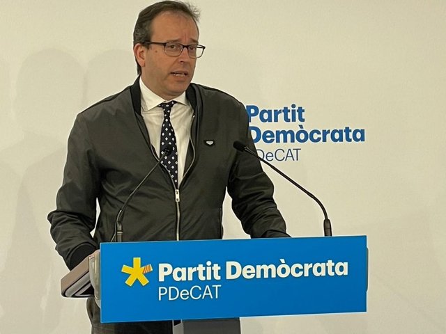 Archivo - El secretari general adjunt del PDeCAT, Marc Solsona
