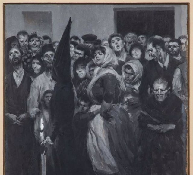 Imagen de una de las obras de Segrelles para ilustrar novelas de Blasco Ibáñez