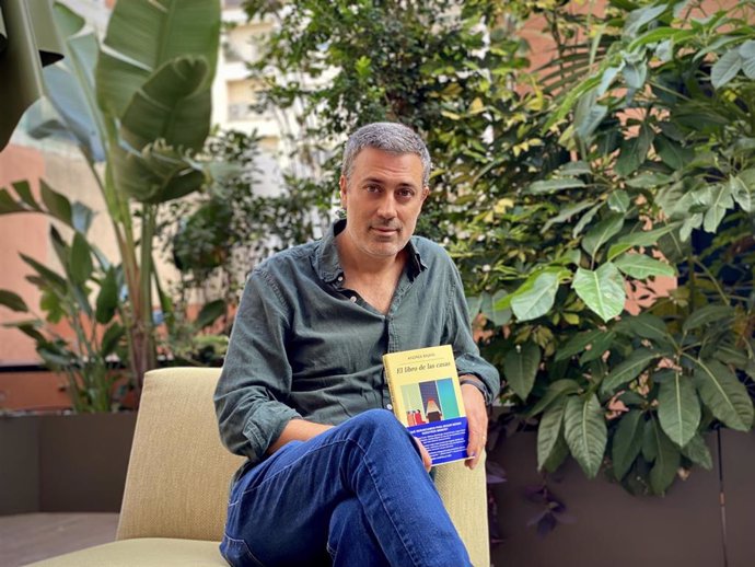 El escritor italiano Andrea Bajani en Barcelona