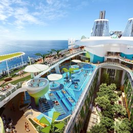 Royal Caribbean abre las reservas para el Icon of the Seas, uno de los cruceros más grandes del mundo.