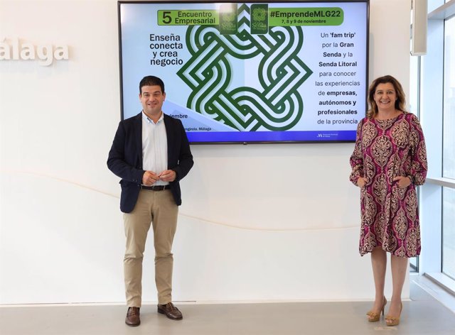 Presentación de las jornadas para promocionar las oportunidades de negocio de la Gran Senda y la Senda Litoral de Málaga