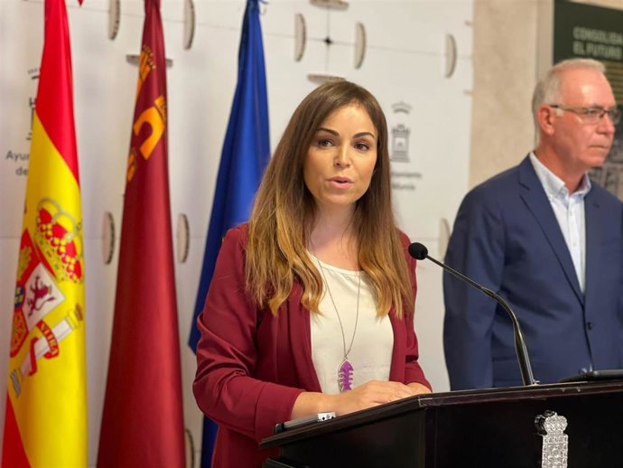 La portavoz del PP, Rebeca Pérez