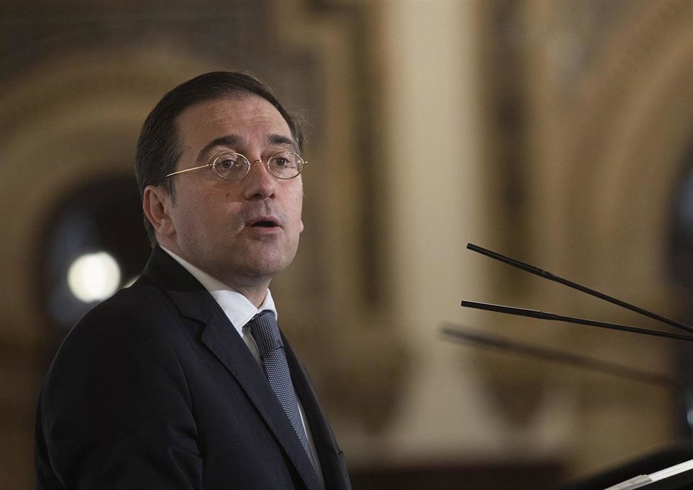 El ministro de Asuntos Exteriores, Unión Europea y Cooperación, José Manuel Albares