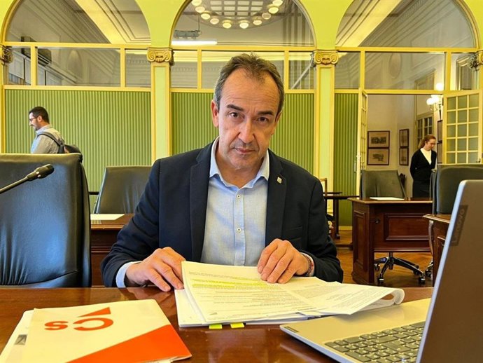 El diputado de Cs Juanma Gómez.