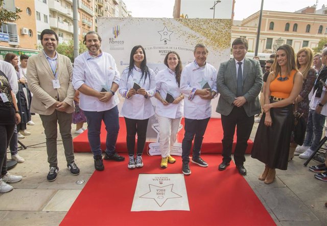 Inauguración del Paseo de la Gastronomía Iberoamericana de Huelva.