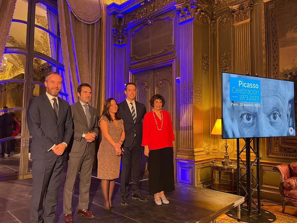 Presentación de 'Picasso Celebración' en París.