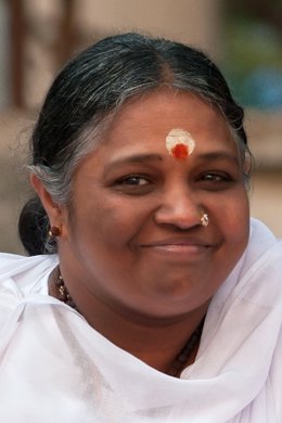 Amma, humanitarian and spiritual leader.