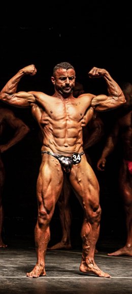 Imagen de una demostración de culturismo