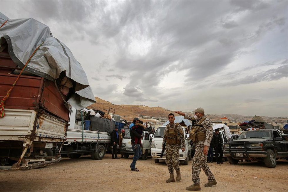 Refugiados sirios en Arsal, en Líbano
