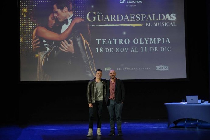 Rueda de prensa del musical El Guardaespaldas en el Teatro Olympia
