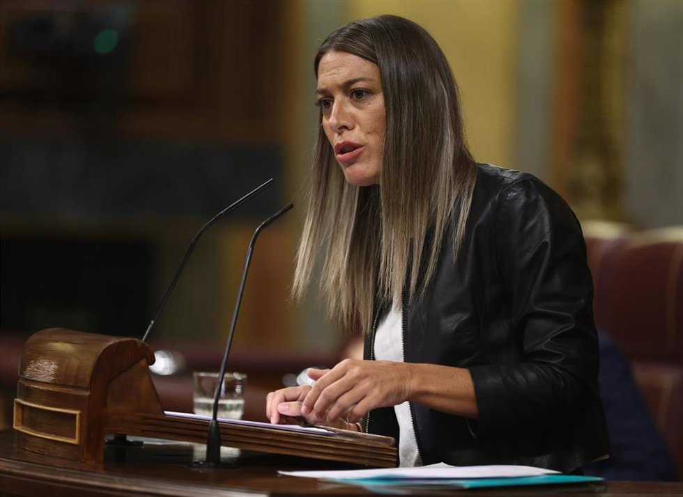 La portavoz de Junts en el Congreso, Míriam Nogueras.