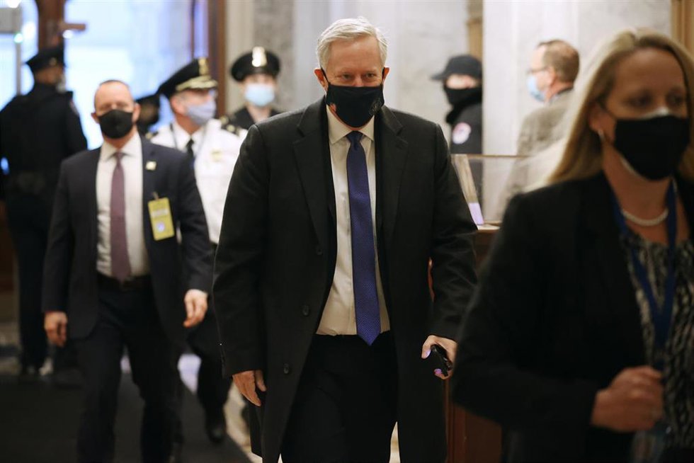 Archivo - El exjefe de Gabinete de Trump, Mark Meadows