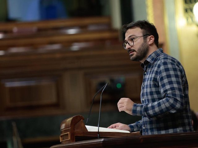 Albert Botran, de la CUP, en el Grupo Mixto, pide la devolución al Gobierno del Proyecto de Ley de Presupuestos Generales del Estado para el año 2023.
