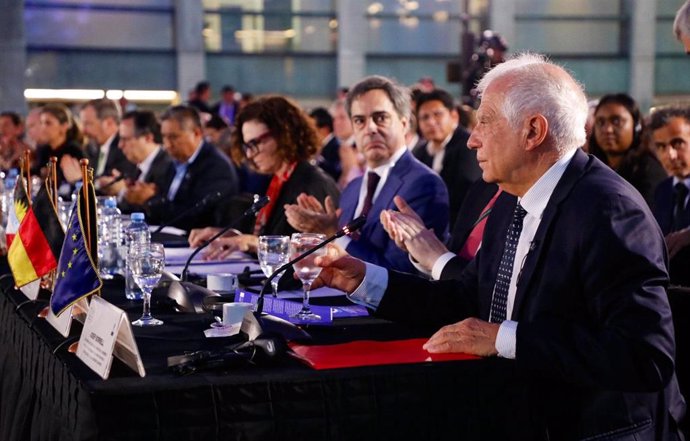 El Alto representante de la Unión para Asuntos Exteriores y Política de Seguridad, Josep Borrell, en la III Cumbre de Celac