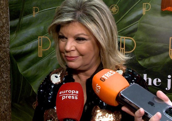 Terelu Campos, en el aniversario de un conocido restaurante de Madrid