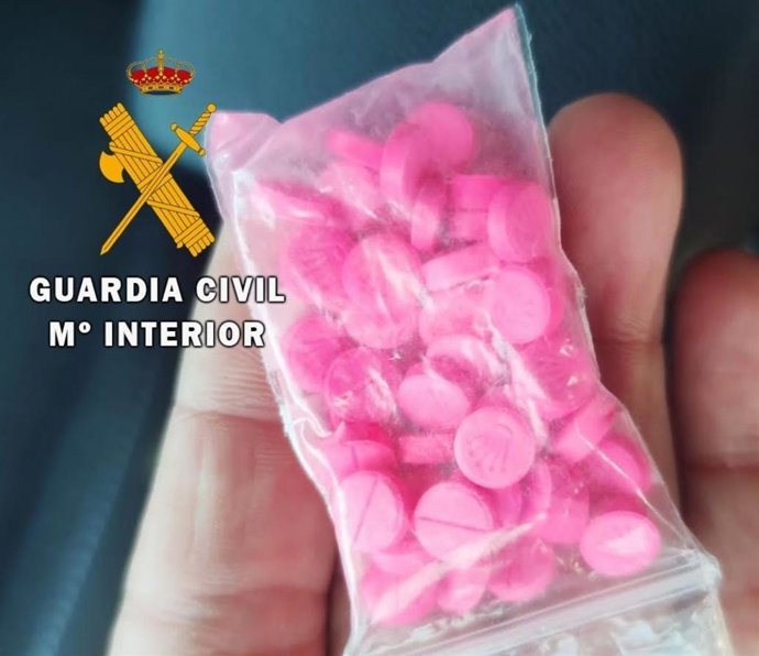 Imagen de las pastillas incautadas