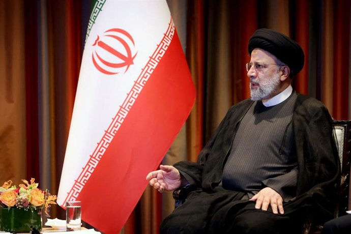 Archivo - El presidente iraní, Ebrahim Raisi.