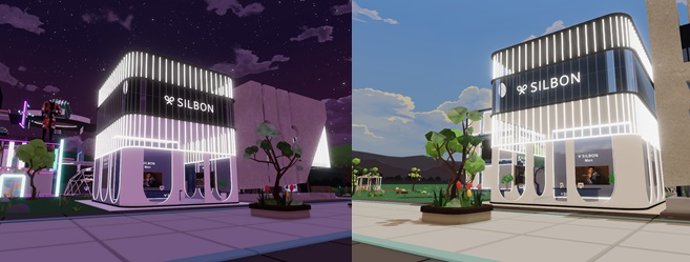 Tienda Silbon en Metaverso Decentraland.