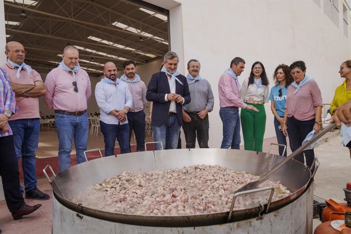 El vicepresidente de Diputación, Ángel Escobar, Participa en el día del Mayor de Los Gallardos con mayores de Pulpí, Antas y Cuevas del Almanzora.