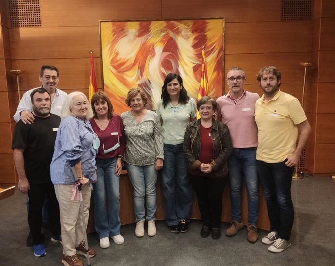 CHA muestra su apoyo al colectivo de personas empleadas en el sector de la limpieza de edificios y locales de Zaragoza.