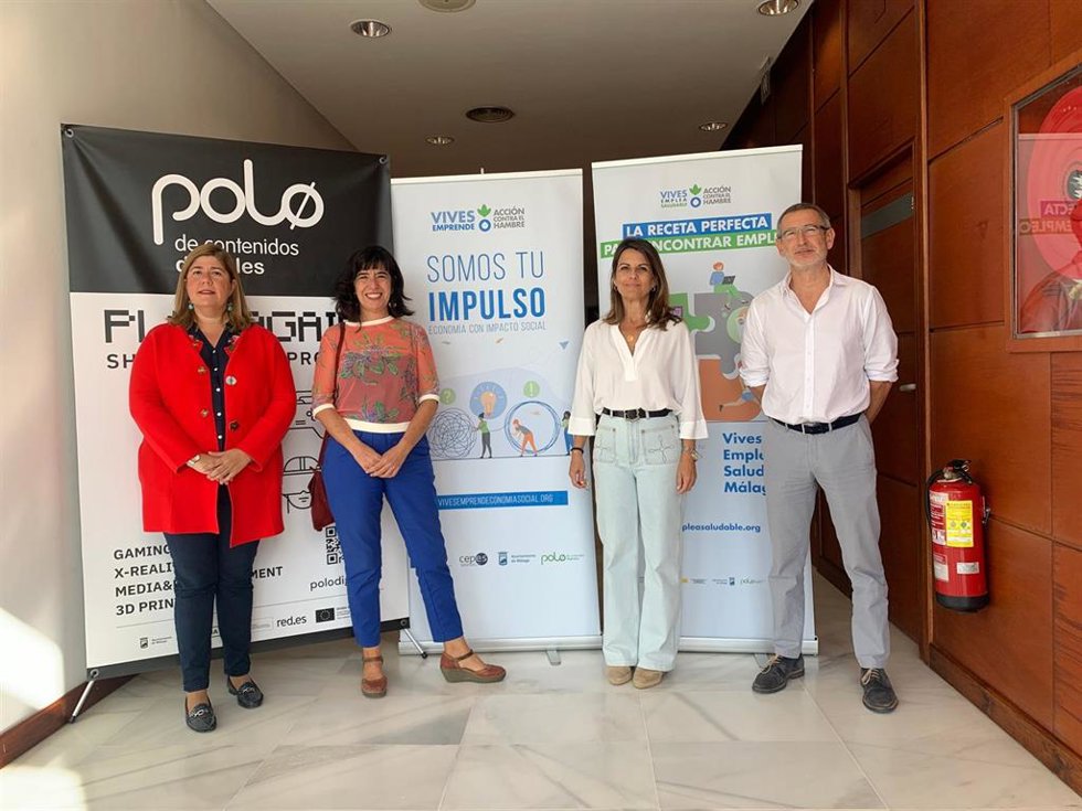 Presentación de datos de 'Vives Proyecto Málaga Digital'