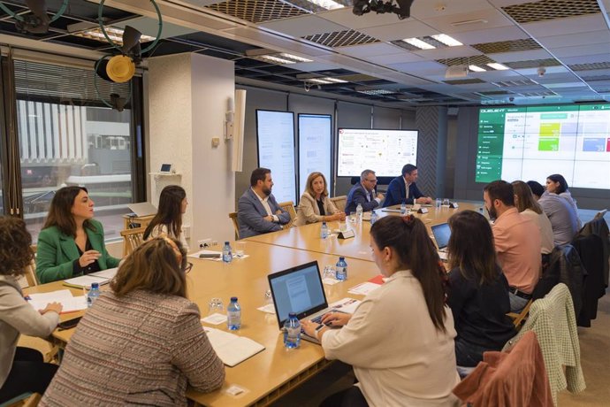 Encuentro de prensa de Red.Es para exponer las últimas cifras del Kit Digital celebrado este jueves 27 de octubre