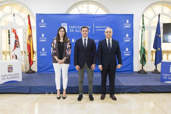 Almudena Morales, Javier Aureliano Garcia y Mario Pulido