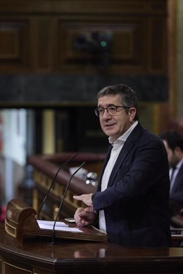 El portavoz del grupo socialista en el Congreso, Patxi López.