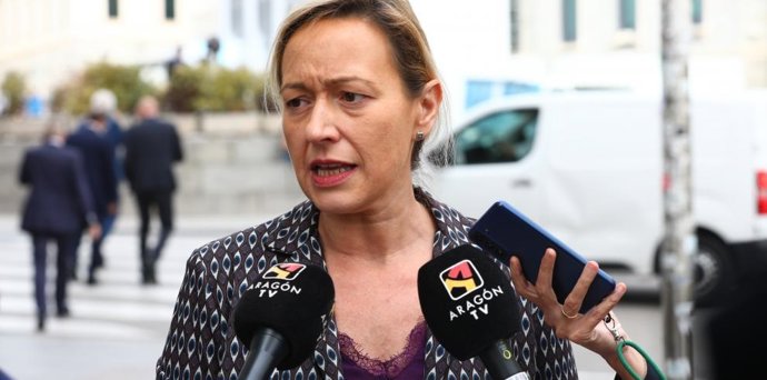 La consejera de Economía, Planificación y Empleo del Gobierno de Aragón, Marta Gastón, valora los datos de la última EPA.