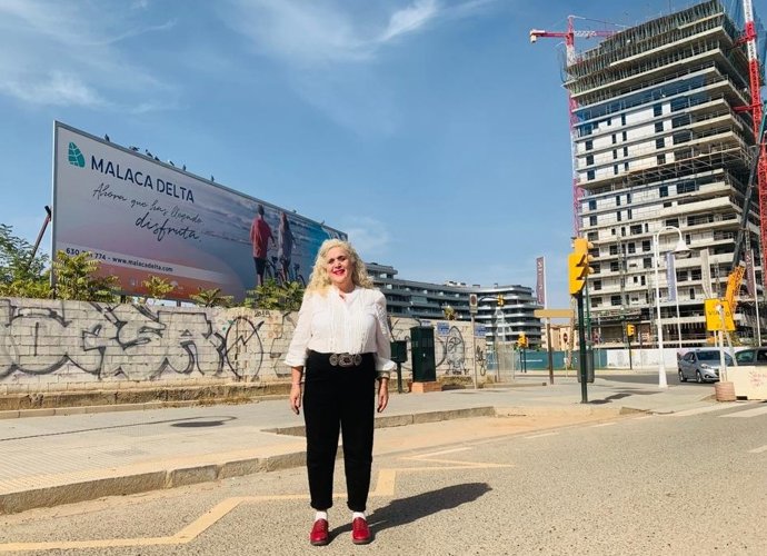 La concejala de UPporMálaga, Remedios Ramos,