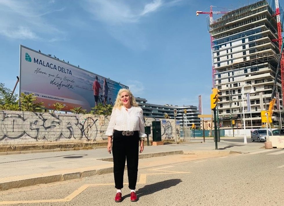 La concejala de UPporMálaga, Remedios Ramos,