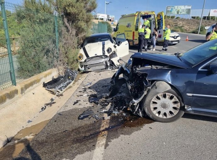 Imagen del accidente