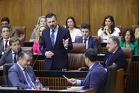 Moreno reprocha al Gobierno "cesiones a los independentistas" y la mayor ejecución de inversiones en Cataluña