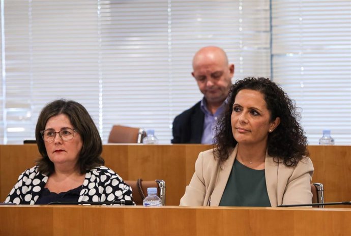 Rocío Sutil durante el pleno