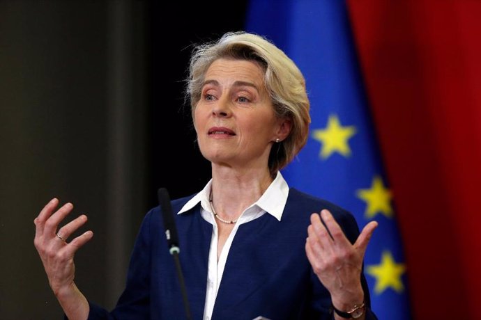 La presidenta de la Comisión Europea, Ursula von der Leyen.