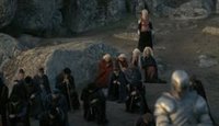 La Casa del Dragón ¿Por qué Rhaenys es la única que no se arrodilla ante Rhaenyra?